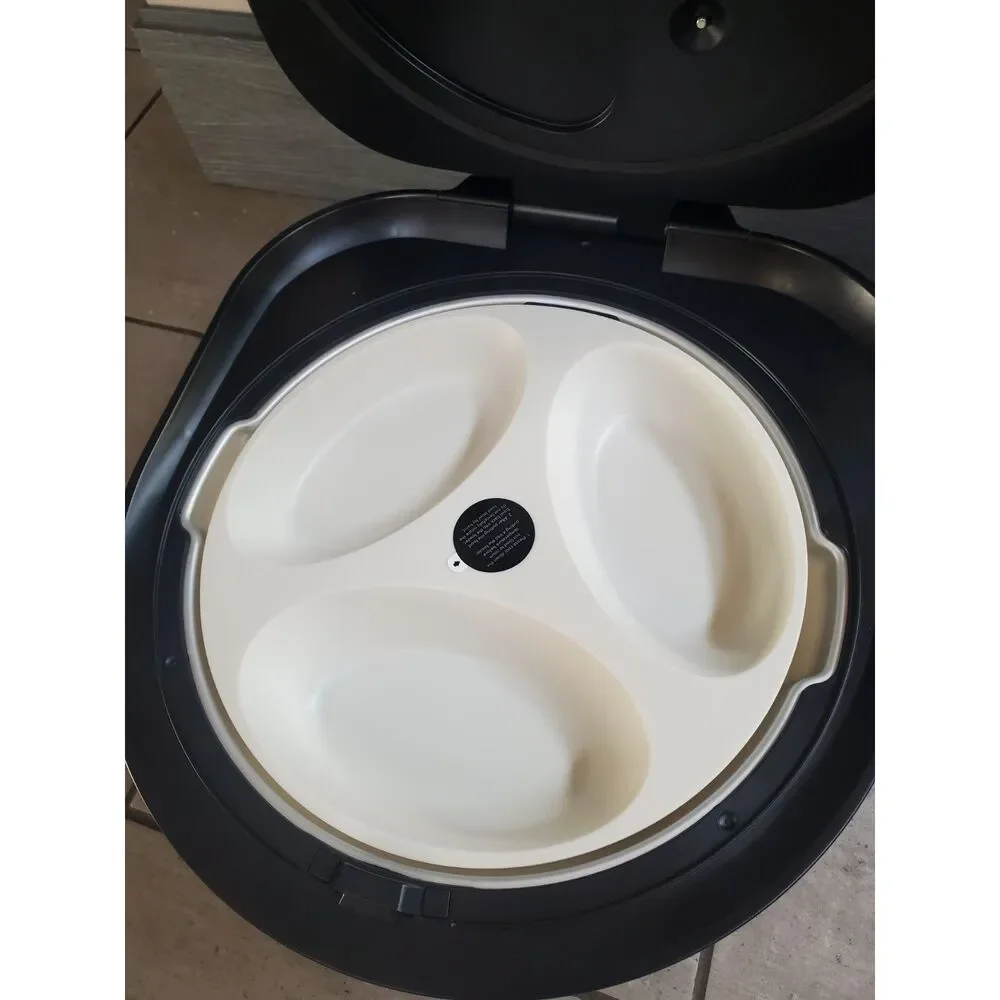 PETLIBRO POLAR PLASTIC BOWL BLACK CAT PET AUTOMATIC FEEDER REFRIGERATED MEAL